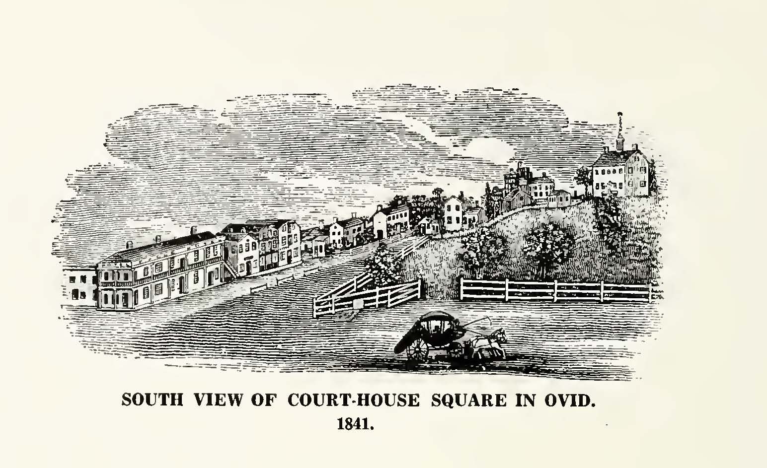 Ovid, Seneca County, New York, 1841
